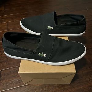 LaCoste Maurice Canvas Slip on-size 13 US used 5-6 times